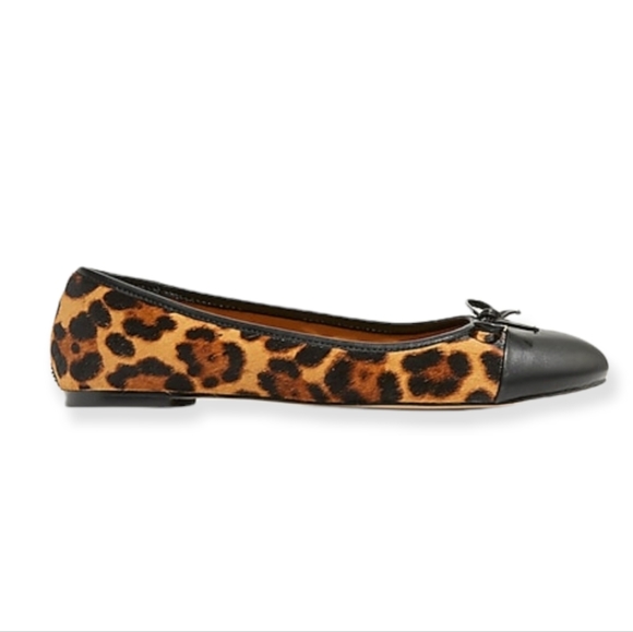 J Crew Calfhair Captoe Ballet Flats | Size 8 - Picture 5 of 7